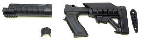 ProMag Archangel Tactical Stock System Fits Rem 870 6 Position Black Finish AA870