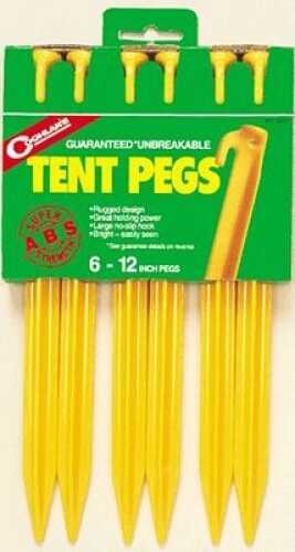 Coghlans Tent Pegs 12 inch - 6 Pack 9312