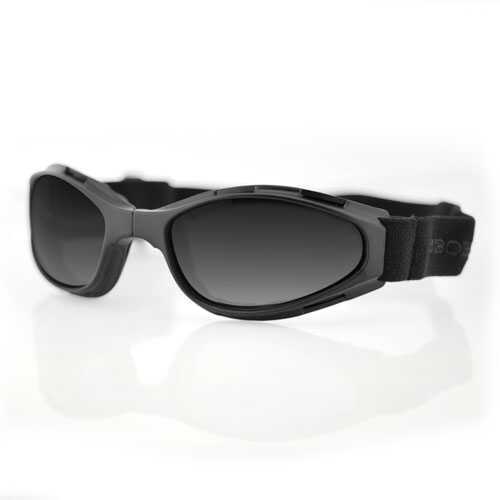 Bobster Eyewear Crossfire Small Folding Goggles Anti-Fog Smoked Lens