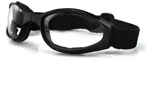 Bobster Eyewear Crossfire Small Folding Goggles Anti-Fog Clear Lens