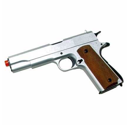 Leapers Uhc 1911 Heavy Weight Airsoft Pistol Silver SOFT-961SH