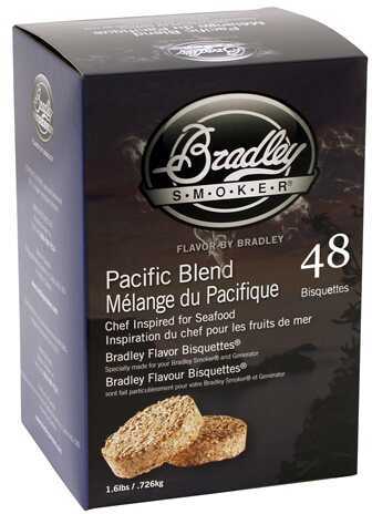 Bradley Technologies Pacific Blend Bisquettes 48 Pack BTPB48