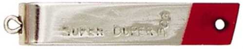 Luhr Jensen Super Duper 1.5 Inch 1/6 Oz Nickel/ Red Head