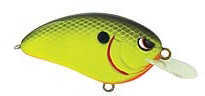 Gamakatsu / Spro Little John Crankbait 1/2oz 5-9ft Chartreuse Black Back Md#: SLJM50CBB