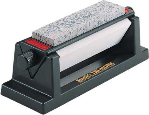 Smiths Abrasives 6" Three Stone Sharpening System 3 stones (Medium Arkansas Fine & Course Synthetic) TRI6