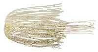 Strike King Lures Replacement Skirt w/ Tails 2pk Per w/Tails Gold Shiner Md#: PFT32-215
