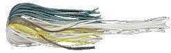 Strike King Lures Replacement Skirt w/ Tails 2pk Per w/Tails Sexy Shad Md#: PFT32-590