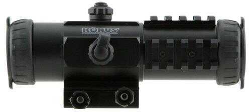 Konus 7203 Sight Pro PTS2 3x30mm Obj 2.8 MOA Illuminated Red/Blue Black