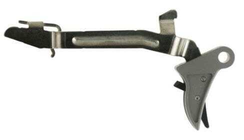 Polymer80 P80CPCTGRYBL for Glock Gen1-4 Compatible Curved Trigger 6061-T6 Aluminum Gray/Black