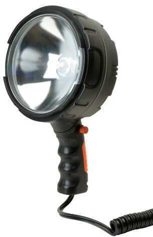 Cyclops Seeker Pro Spotlight 1500 Lumens Halogen Bulb 12 VDC Car Plug Switch on Handle Polymer Black