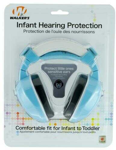 Walkers GWPINFMBL Passive Infant Muff Earmuff 22 dB Blue