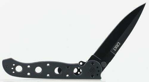 CRKT M16-03Ks 3.5" Plain Edge Spear Point Black Blade