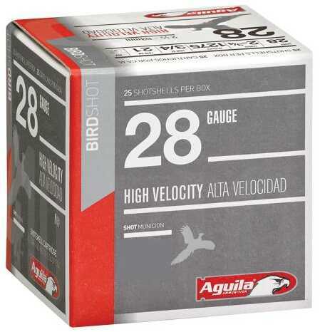 28 Gauge 25 Rounds Ammunition Aguila 3/4" oz Lead #9