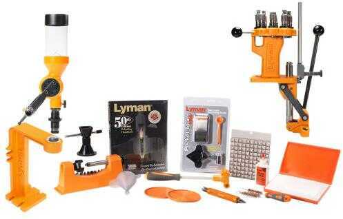 <span style="font-weight:bolder; ">Lyman</span> 7810370 Brass Smith All-American 8 Turret Press Kit Cast Iron