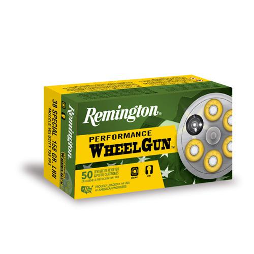38 Special 50 Rounds Ammunition Remington 158 Grain Lead Semi WadCutter