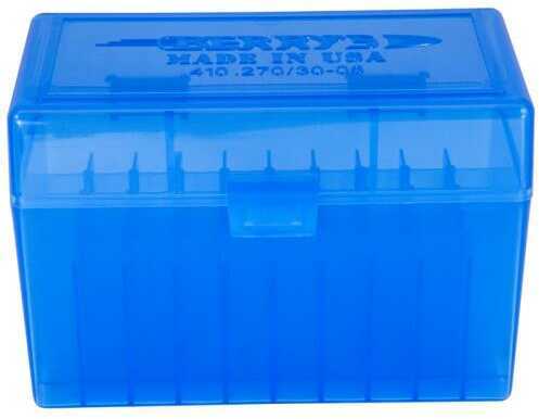 Berrys 41002 410 Ammunition Box 270 / 30-06 50 Round Blue