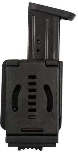 Comp-Tac Single Magazine Pouch PLM Left Side Carry Fits GLOCK 9mm/.40 Kydex Black