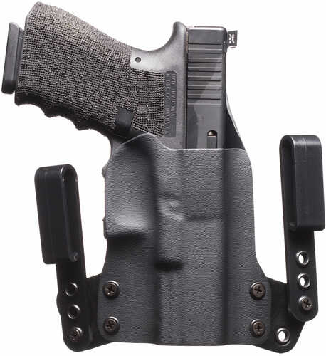 BlackPoint 101844 Mini Wing IWB Cpmpatible with for Glock 26/27 Kydex/Leather