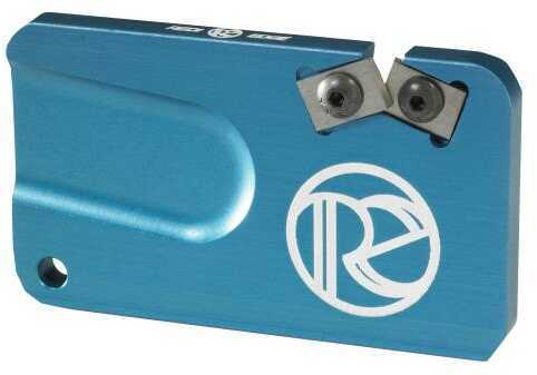 Redi-Edge/Klawhorn Ind REPS201BU Pocket Knife Sharpener Duromite Carbide Blue With Nylon Sheath