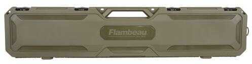 Flambeau 6464FC Safe Shot Field Rilfe/Shotgun Gun Case 49.75" L x 9.8" W x 3" D Polymer Tan