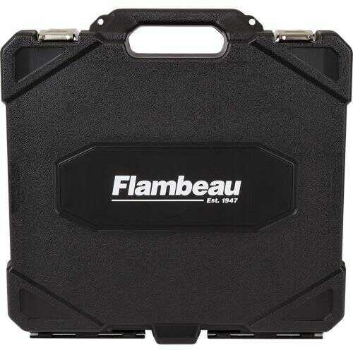 Flambeau 40DWS Safe Shot Double Pistol Case 13.5" L x 12" W x 3.125" D Polyethylene Black