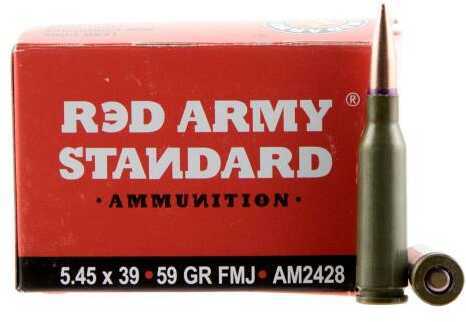 5.45X39mm 20 Rounds Ammunition Century Arms 59 Grains Full Metal Jacket