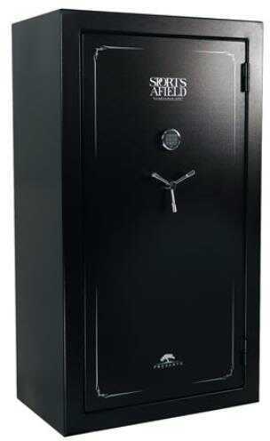 Click to see larger image. Sports Afield Preserve Series 60-Gun Fire/Waterproof Elock Gun Safe