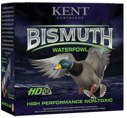 12 Gauge 25 Rounds Ammunition Kent Cartridges 3" 1 3/8 oz Bismuth-Tin Alloy #3