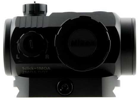Nikon 16510 P-Tactical SuperDot 1x 22mm Obj 2 MOA Black Matte
