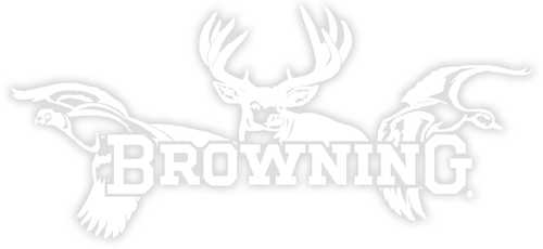 Browning 3922601247 All Season Decal White Vinyl Sticker 12"