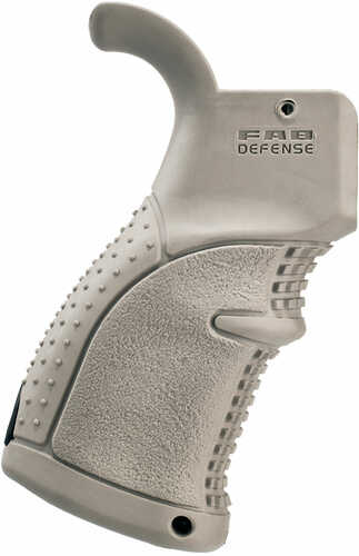 Fab Defense Ergonomic Pistol Grip M4/M16/AR15 Polymer With Over-molded Rubber Flat Dark Earth
