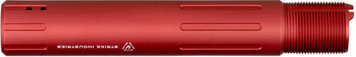 Strike Industries Carbine Length Pistol Receiver Extension QD Connection Aluminum Red