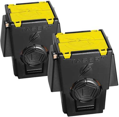 Taser 22149 X2 Cartridge Polymer Black/Yellow 2 Pack