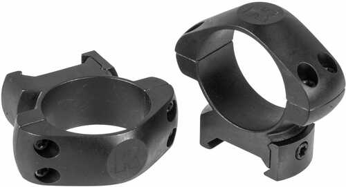 Konus Steel Rings Set 30mm Diam Medium Black