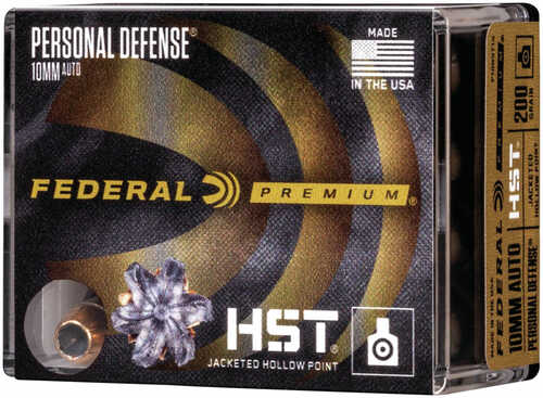 Federal Premium Personal Defense 10mm Auto 200 Grain Hydra-Shok 20 Box