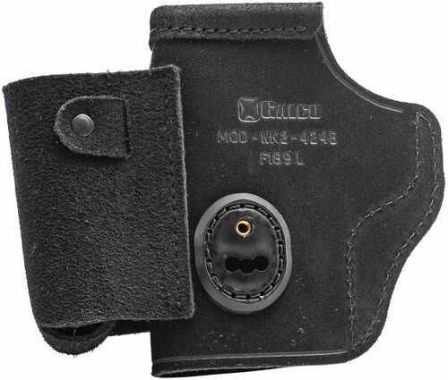 Galco WK2424B Walkabout 2.0 IWB <span style="font-weight:bolder; ">Kimber</span> 1911 w/3" Barrel Steerhide Black
