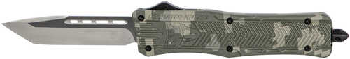 Cobra TEC Knives LLC CTK-1 Medium 3" 440C Stainless Steel Tanto Black Army DigiCamo Zinc-Aluminum Alloy