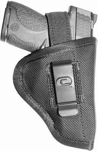 Crossfire CRFTUSA1S2 Undercover IWB/OWB 2"-2.5" Sub-Compact 1680D Ballistic Nylon Black