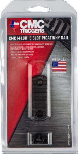 CMC Triggers 81722 MLok Rail 5 Slot Black