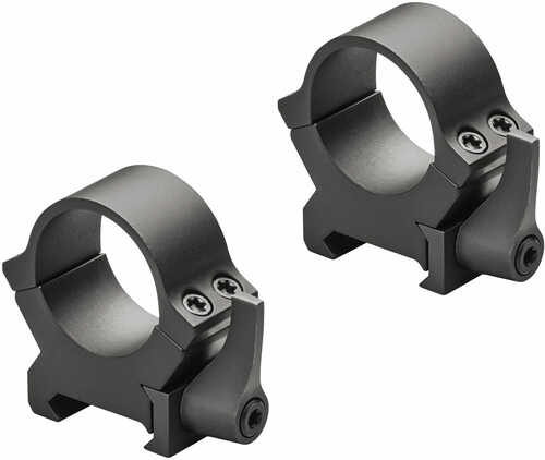 Leupold 177273 QRW2 34mm Diam Medium Steel Black Matte