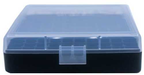 Berrys 87412 001 Ammo Box 380/9mm 100 Rd Plastic Clear/Black-img-0