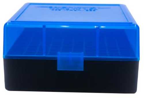 Berrys 86410 005 Ammo Box 223 Remington/5.56 Nato 100 Rd Plastic Blue/Black-img-0