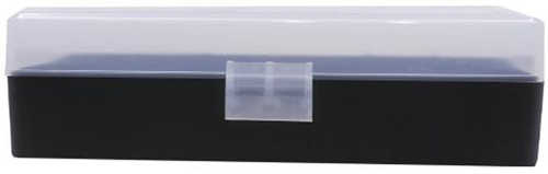 Berrys 408 Ammo Box S&W 45 ACP 10mm 50Rd Clear/Black