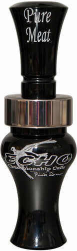 Echo Calls Inc 79019 Pure Meat Ducks Double Reed Black Acrylic-img-0