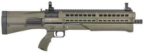 UTAS UTS-15 Pump Action Shotgun 12 Gauge 18.5" Barrel 3" Chamber 14 Rounds Polymer Body OD Green PS1OD1