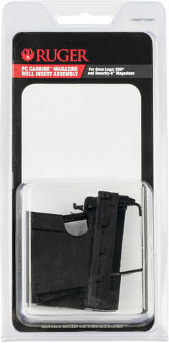 Ruger Magazine Well Insert Assembly 9mm Luger Black Polymer