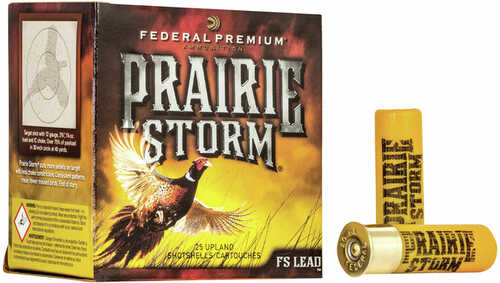 Federal PFX164FS4 Prairie Storm 16 Gauge 2.75" 1 1/8 Oz 4 Shot 25 Bx/ 10 Cs