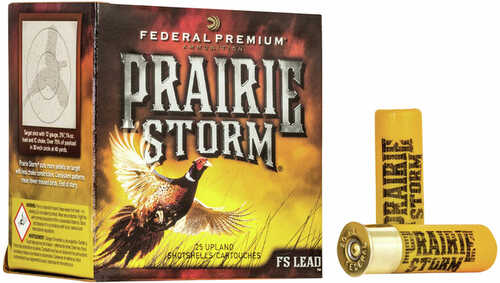 Federal PFX164FS4 Prairie Storm 16 Gauge 2.75" 1 Oz 4 Shot 25 Bx/ 10 Cs