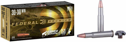 Federal Prem 3030 Win Hammer DWN NKL 150Gr 20/Bx