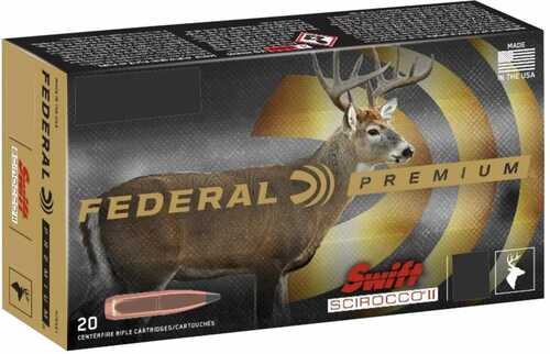 Federal P308ss1 Premium 308 Win 165 Gr Swift Scirocco Ii 20 Bx/ 10 Cs